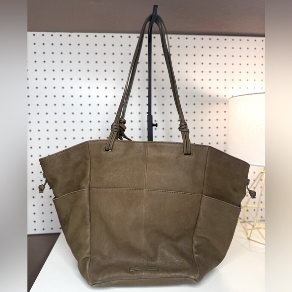 Lucky Brand Handbags - Lucky Brand Green Leather Shoulder Bag/Tote